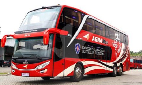 Harga Tiket Bus Agra Mas Double Decker
