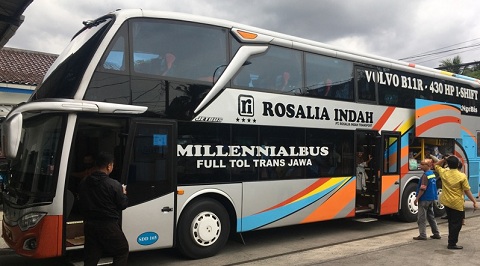 Harga Tiket Bus Rosalia Indah Double Decker
