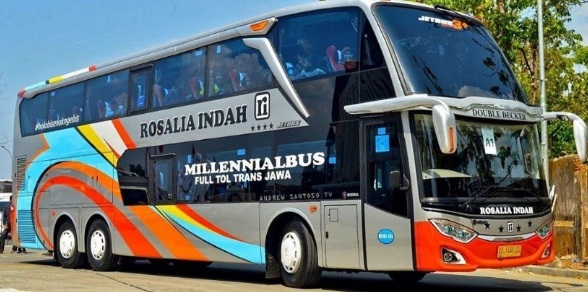 Tiket Bus Rosalia Indah Double Decker Terbaru