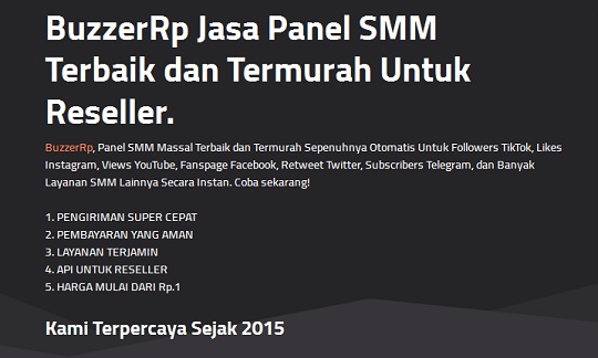 Jasa SMM Panel buzzerrp.id